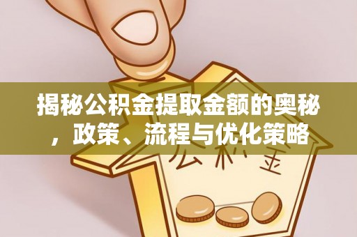 玉田揭秘公积金提取金额的奥秘，政策、流程与优化策略