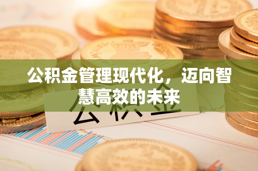 玉田公积金管理现代化，迈向智慧高效的未来