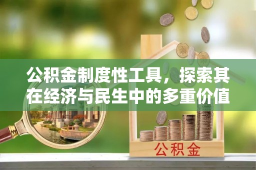 玉田公积金制度性工具，探索其在经济与民生中的多重价值