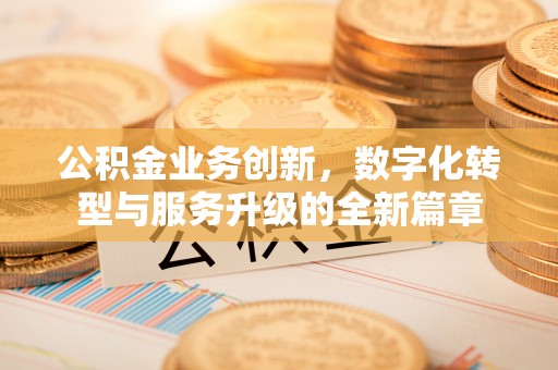 玉田公积金业务创新，数字化转型与服务升级的全新篇章