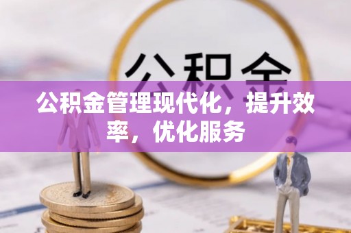 玉田公积金管理现代化，提升效率，优化服务
