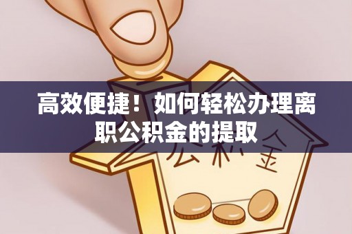 玉田高效便捷！如何轻松办理离职公积金的提取