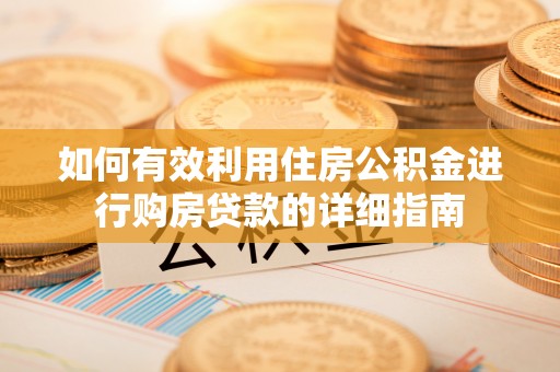 玉田如何有效利用住房公积金进行购房贷款的详细指南