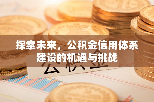 玉田探索未来，公积金信用体系建设的机遇与挑战